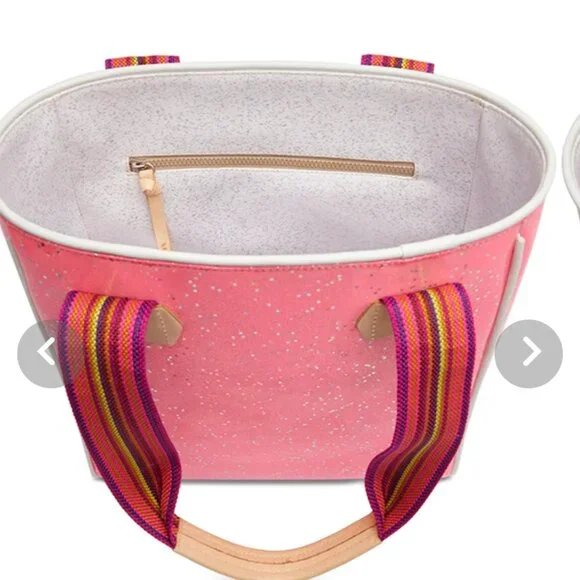 NWT....Consuela Summer Classic tote. Gorgeous brand new bag! - Picture 3 of 5